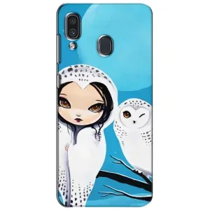 Чохли з принтом СОВИ для Samsung Galaxy A30 2019 (A305F) (Дівчинка Сова)