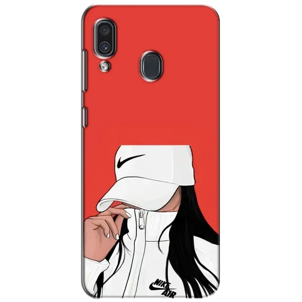 Чехол с рисунком «Девушка Nike» для Samsung Galaxy A30 2019 (A305F) Чехол с рисунком «Девушка Nike» для Samsung Galaxy A30 2019 (A305F)