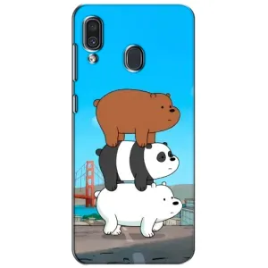 Чехлы с Пандами на Samsung Galaxy A30 2019 (A305F) (Друзья)