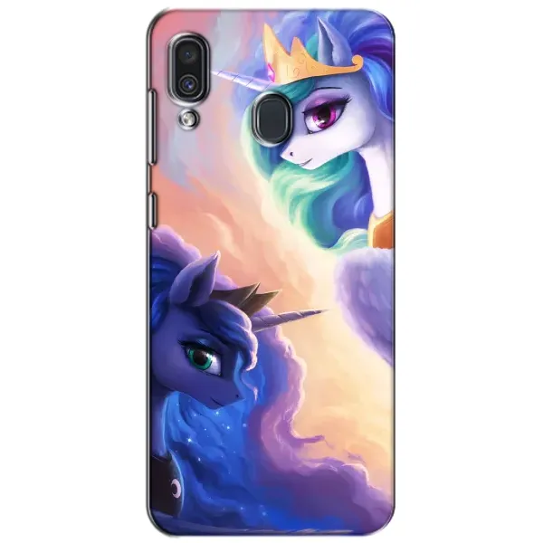 Чехол с рисунком «Единорожки на тучках» для Samsung Galaxy A30 2019 (A305F) Чехол с рисунком «Единорожки на тучках» для Samsung Galaxy A30 2019 (A305F)