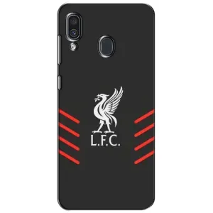 Силиконовые Чехлы принт Футбол на Samsung Galaxy A30 2019 (A305F) (Эмблема Liverpool)