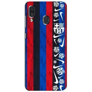 Чехол для Samsung Galaxy A30 2019 (A305F) (Барселона) (Фанат Барсы)