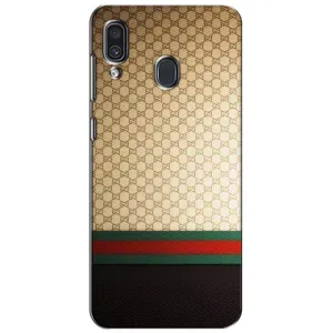 Чохли бренд ГУЧЧІ для Samsung Galaxy A30 2019 (A305F) (Фон Гуччі)