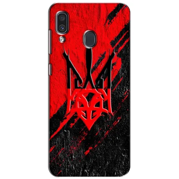 Чехол с рисунком «Герб в цвете УПА» для Samsung Galaxy A30 2019 (A305F) Чехол с рисунком «Герб в цвете УПА» для Samsung Galaxy A30 2019 (A305F)