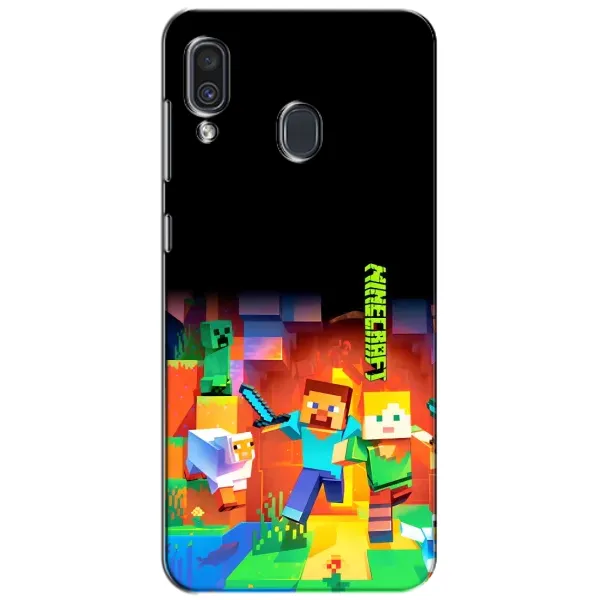 Чехол с рисунком «Герой Майнкрафт» для Samsung Galaxy A30 2019 (A305F) Чехол с рисунком «Герой Майнкрафт» для Samsung Galaxy A30 2019 (A305F)
