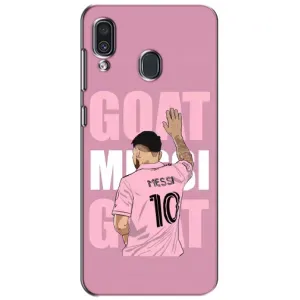Чехлы Лео Месси в Майами на Samsung Galaxy A30 2019 (A305F)