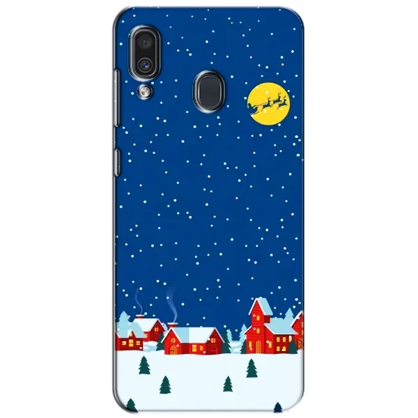 Чехол с рисунком «Город в снегу» для Samsung Galaxy A30 2019 (A305F) Чехол с рисунком «Город в снегу» для Samsung Galaxy A30 2019 (A305F)