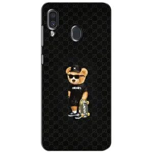 Чехлы Мишка Тедди для Самсунг А30 (2019) (GUCCI Teddy)