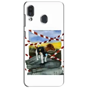 Чехол с принтом Собаки Патрон для Samsung Galaxy A30 2019 (A305F) (Храбрый Патрон)