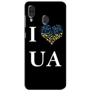 Силиконовый Чехол на Samsung Galaxy A30 2019 (A305F) (Я-Украина)