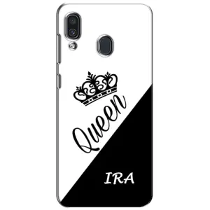 Именные Женские Чехлы для Samsung Galaxy A30 2019 (A305F) (IRA)