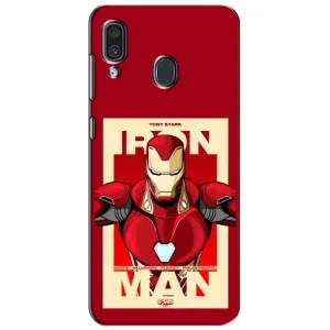 Чехол Супергерой Железный человек на Samsung Galaxy A30 2019 (A305F) (Iron man)