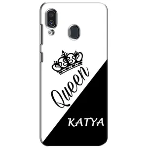 Именные Женские Чехлы для Samsung Galaxy A30 2019 (A305F) (KATYA)