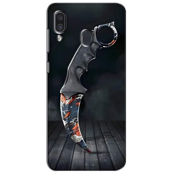 Чехол с рисунком «Кинжал КС ГО» для Samsung Galaxy A30 2019 (A305F) Чехол с рисунком «Кинжал КС ГО» для Samsung Galaxy A30 2019 (A305F)