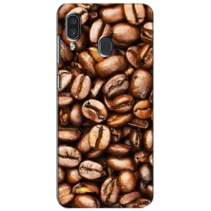 Чохол з зображенням смачної їжі для Samsung Galaxy A30 2019 (A305F) (Кава)
