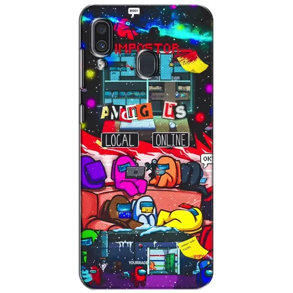 Чехол с рисунком «Команда 2» для Samsung Galaxy A30 2019 (A305F)