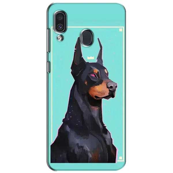 Чехол с рисунком «Король доберман» для Samsung Galaxy A30 2019 (A305F) Чехол с рисунком «Король доберман» для Samsung Galaxy A30 2019 (A305F)