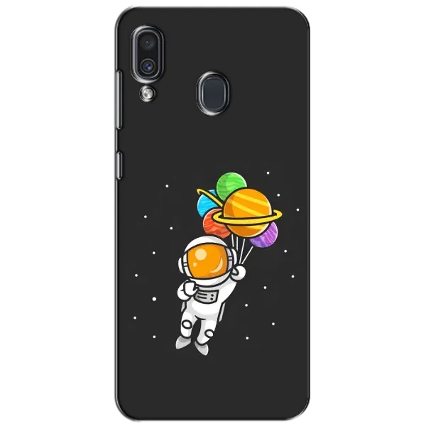 Чехол с рисунком «Космонавт с шариками» для Samsung Galaxy A30 2019 (A305F) Чехол с рисунком «Космонавт с шариками» для Samsung Galaxy A30 2019 (A305F)