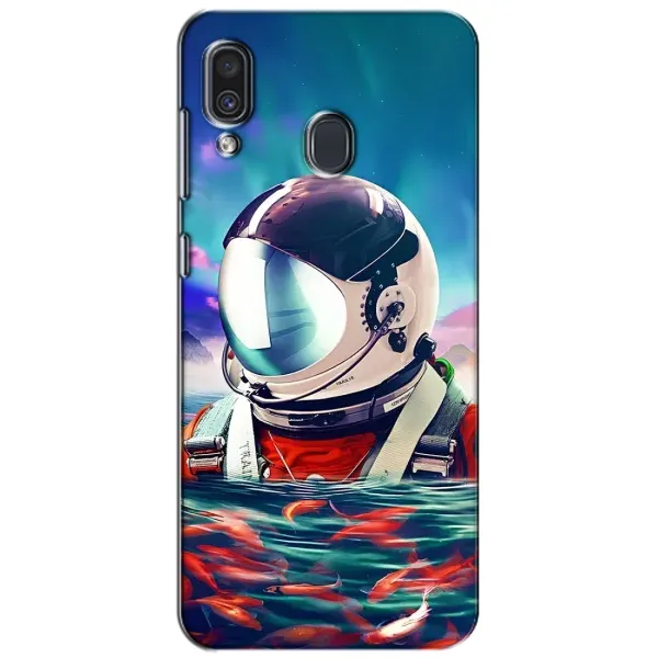 Чехол с рисунком «Космонавт в воде» для Samsung Galaxy A30 2019 (A305F) Чехол с рисунком «Космонавт в воде» для Samsung Galaxy A30 2019 (A305F)