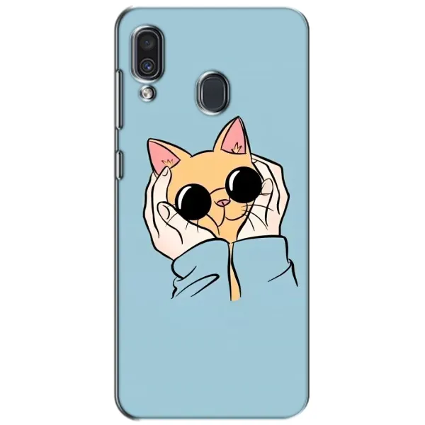 Чехол с рисунком «КОТИК в очках» для Samsung Galaxy A30 2019 (A305F) Чехол с рисунком «КОТИК в очках» для Samsung Galaxy A30 2019 (A305F)