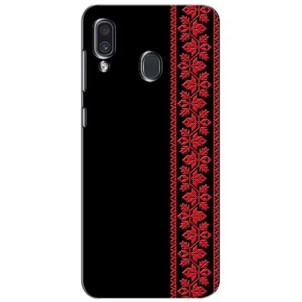 Чехол с рисунком «Красная Вышиванка» для Samsung Galaxy A30 2019 (A305F) Чехол с рисунком «Красная Вышиванка» для Samsung Galaxy A30 2019 (A305F)
