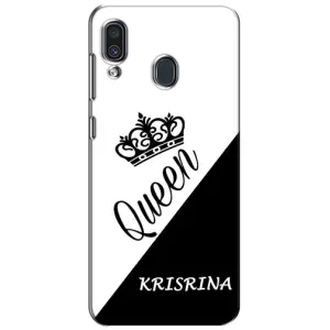Именные Женские Чехлы для Samsung Galaxy A30 2019 (A305F) (KRISTINA)