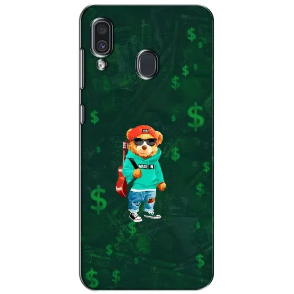Чехол с рисунком «Крутой Тедди» для Samsung Galaxy A30 2019 (A305F) Чехол с рисунком «Крутой Тедди» для Samsung Galaxy A30 2019 (A305F)