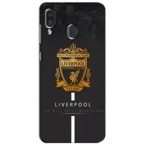 Силиконовые Чехлы принт Футбол на Samsung Galaxy A30 2019 (A305F) (Liverpool)