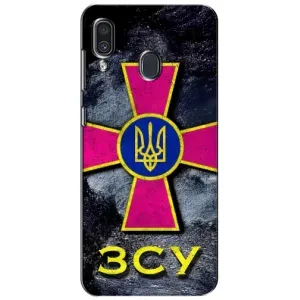 ЗСУ Чехлы (TPU) для Samsung Galaxy A30 2019 (A305F) (Лого ЗСУ)
