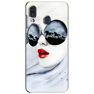 Чохол з картинкою Модні Дівчата Samsung Galaxy A30 2019 (A305F) (Любителька коней)