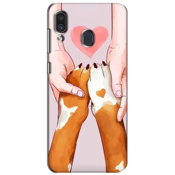 Чехол с рисунком «Любовь к собакам» для Samsung Galaxy A30 2019 (A305F) Чехол с рисунком «Любовь к собакам» для Samsung Galaxy A30 2019 (A305F)
