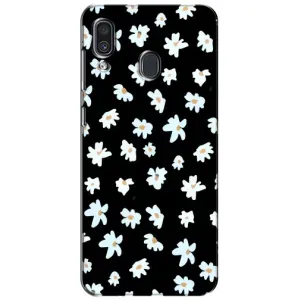 Чехол с ромашками на Samsung Galaxy A30 2019 (A305F) (Маленькие ромашки)
