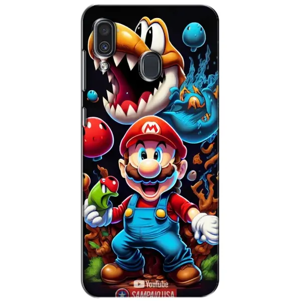 Чехол с рисунком «Марио» для Samsung Galaxy A30 2019 (A305F) Чехол с рисунком «Марио» для Samsung Galaxy A30 2019 (A305F)
