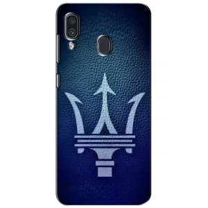 Чехлы с тематикой "Крутые машины" на Samsung Galaxy A30 2019 (A305F) (Лого Maserati)