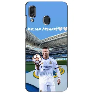 Чохол (TPU) з Футболістом на Samsung Galaxy A30 2019 (A305F) (Mbappe Real)
