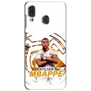 Чохол (TPU) з Футболістом на Samsung Galaxy A30 2019 (A305F) (Мбаппе Реал)