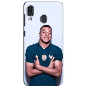 Чохол (TPU) з Футболістом на Samsung Galaxy A30 2019 (A305F) (Мбаппешичка)