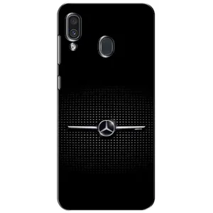Силиконовый бампер с картинкой машины на Samsung Galaxy A30 2019 (A305F) (Mercedes)