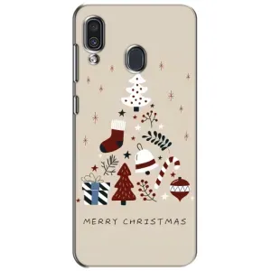Чехол Санта Клаус для Samsung Galaxy A30 2019 (A305F) (Merry Christmas)