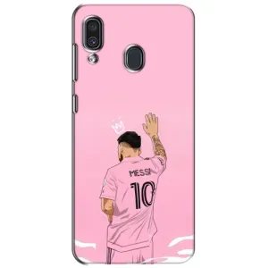 Чехлы Лео Месси в Майами на Samsung Galaxy A30 2019 (A305F) (Месси Маями)