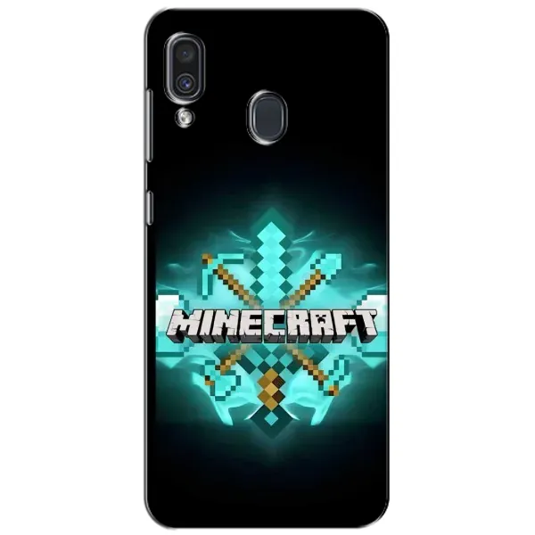 Чехол с рисунком «MineCraft 2» для Samsung Galaxy A30 2019 (A305F)