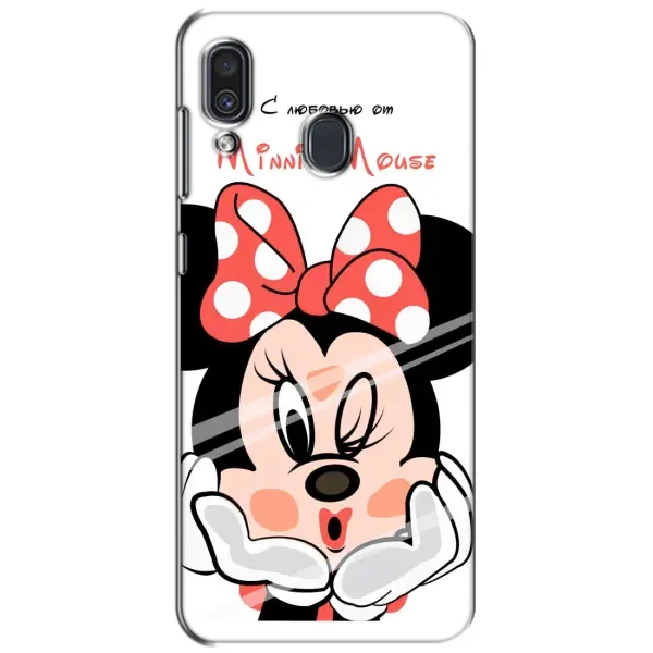 Чехол с рисунком «Minni Mouse» для Samsung Galaxy A30 2019 (A305F)