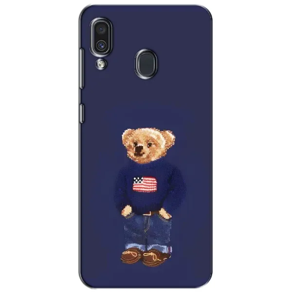 Чехол с рисунком «Мишка USA» для Samsung Galaxy A30 2019 (A305F) Чехол с рисунком «Мишка USA» для Samsung Galaxy A30 2019 (A305F)