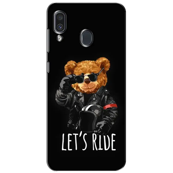 Чехол с рисунком «Модный Мишка» для Samsung Galaxy A30 2019 (A305F) Чехол с рисунком «Модный Мишка» для Samsung Galaxy A30 2019 (A305F)