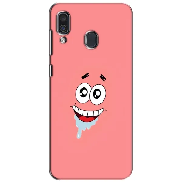 Чехол с рисунком «Мордочка Патрика» для Samsung Galaxy A30 2019 (A305F) Чехол с рисунком «Мордочка Патрика» для Samsung Galaxy A30 2019 (A305F)