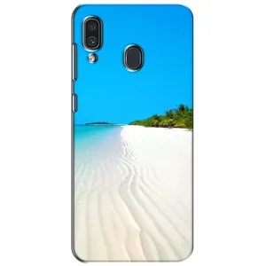 Летний Чехол на Samsung Galaxy A30 2019 (A305F) (Море песок)