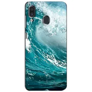 Летний Чехол на Samsung Galaxy A30 2019 (A305F) (Морская волна)
