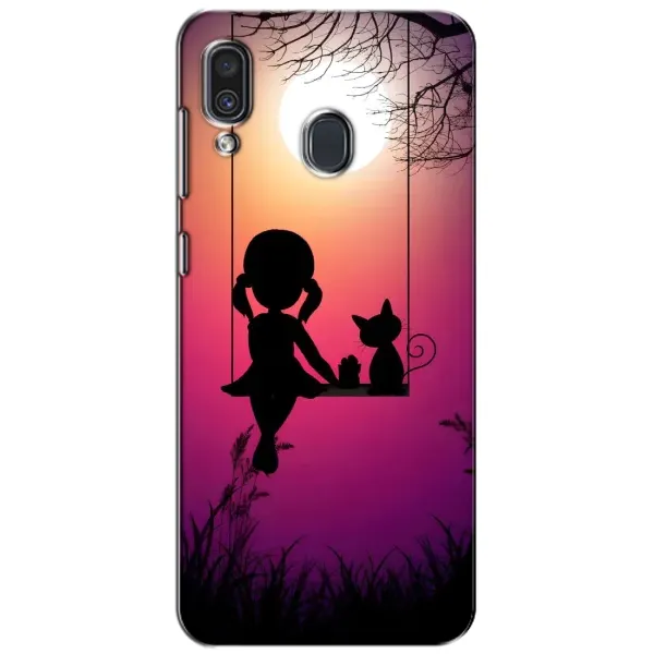 Чехол с рисунком «На качели» для Samsung Galaxy A30 2019 (A305F) Чехол с рисунком «На качели» для Samsung Galaxy A30 2019 (A305F)