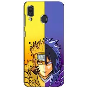 Купить Чехлы на телефон с принтом Anime для Samsung Galaxy A30 2019 (A305F) (Naruto Vs Sasuke)