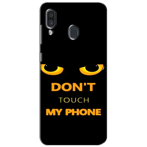 Чехол с рисунком «Не трогай мой телефон» для Samsung Galaxy A30 2019 (A305F) Чехол с рисунком «Не трогай мой телефон» для Samsung Galaxy A30 2019 (A305F)
